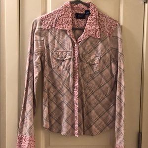 Women’s button down cowboy shirt